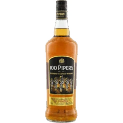 Seagrams 100 Pipers Deluxe Scotch Whisky 40% 1,0l