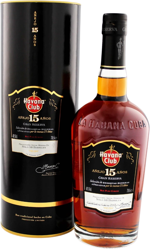 Havana Club Rum Gran Reserva 15 Jahre 40% 0,7l 1 Havana Club Rum Gran Reserva 15 Jahre 40% 0,7l