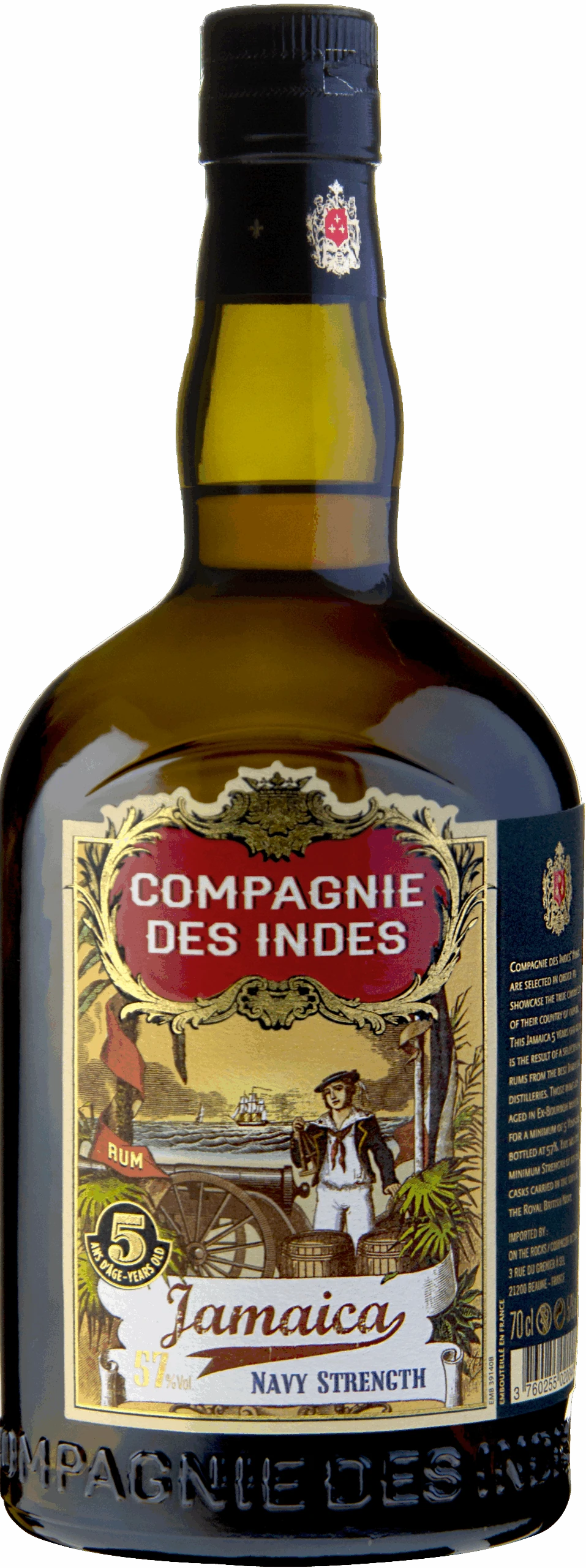 CDI Jamaica Navy Strength Rum 57% 0,7l 1 CDI Jamaica Navy Strength Rum 57% 0,7l