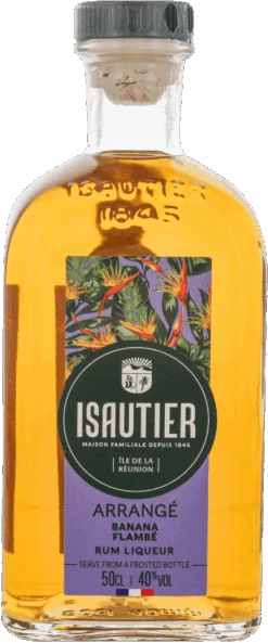 Isautier Arrange Banana Flambe Likör 40% 0,5l