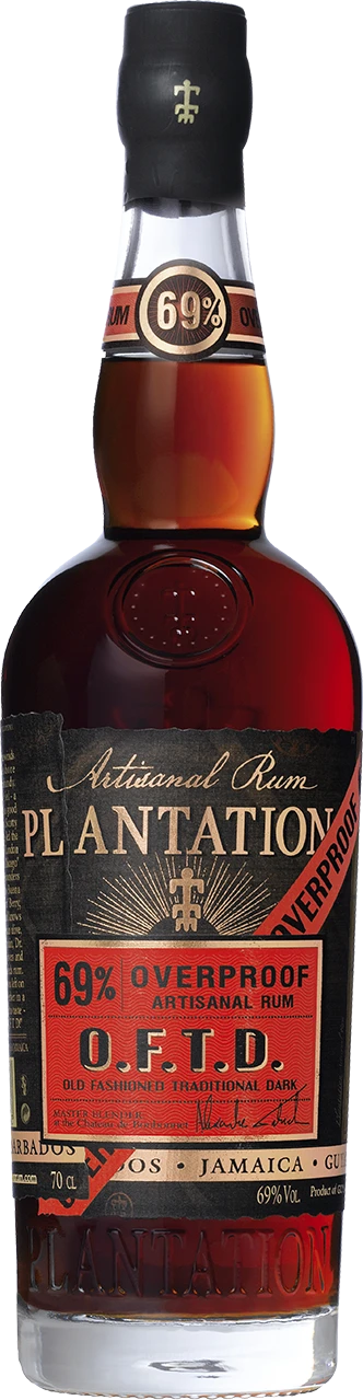 Plantation Rum Overproof O.F.T.D. 69% 0,7l 1 Plantation Rum Overproof O.F.T.D. 69% 0,7l