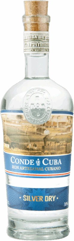 Conde De Cuba Silver Dry Rum 38% 0,7l