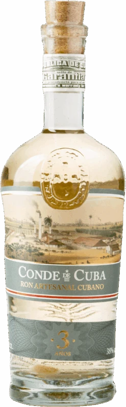 Conde De Cuba 3 Anos Rum 38% 0,7l