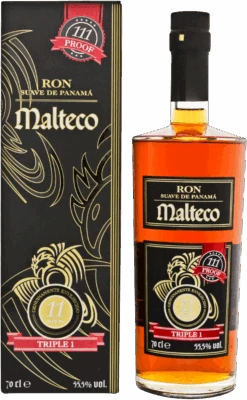 Ron Malteco Rum Triple 1 Ltd. Edit. 11 Anos 55,5% 0,7l