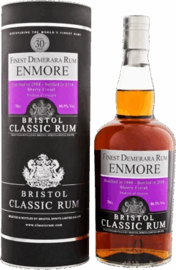 Bristol Enmore Guyana Rum 1988/2018 (30J) Sherry Finish 46,5% 0,7l
