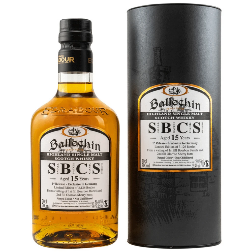 Ballechin 15 Jahre SBCS Single Malt Whisky 59,40% 0,7l 1 Ballechin 15 Jahre SBCS Single Malt Whisky 59,40% 0,7l