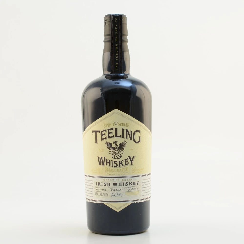 Teeling Irish Whiskey Rum Cask Finish 46% 0,7l 2 Teeling Irish Whiskey Rum Cask Finish 46% 0,7l – Bild 2