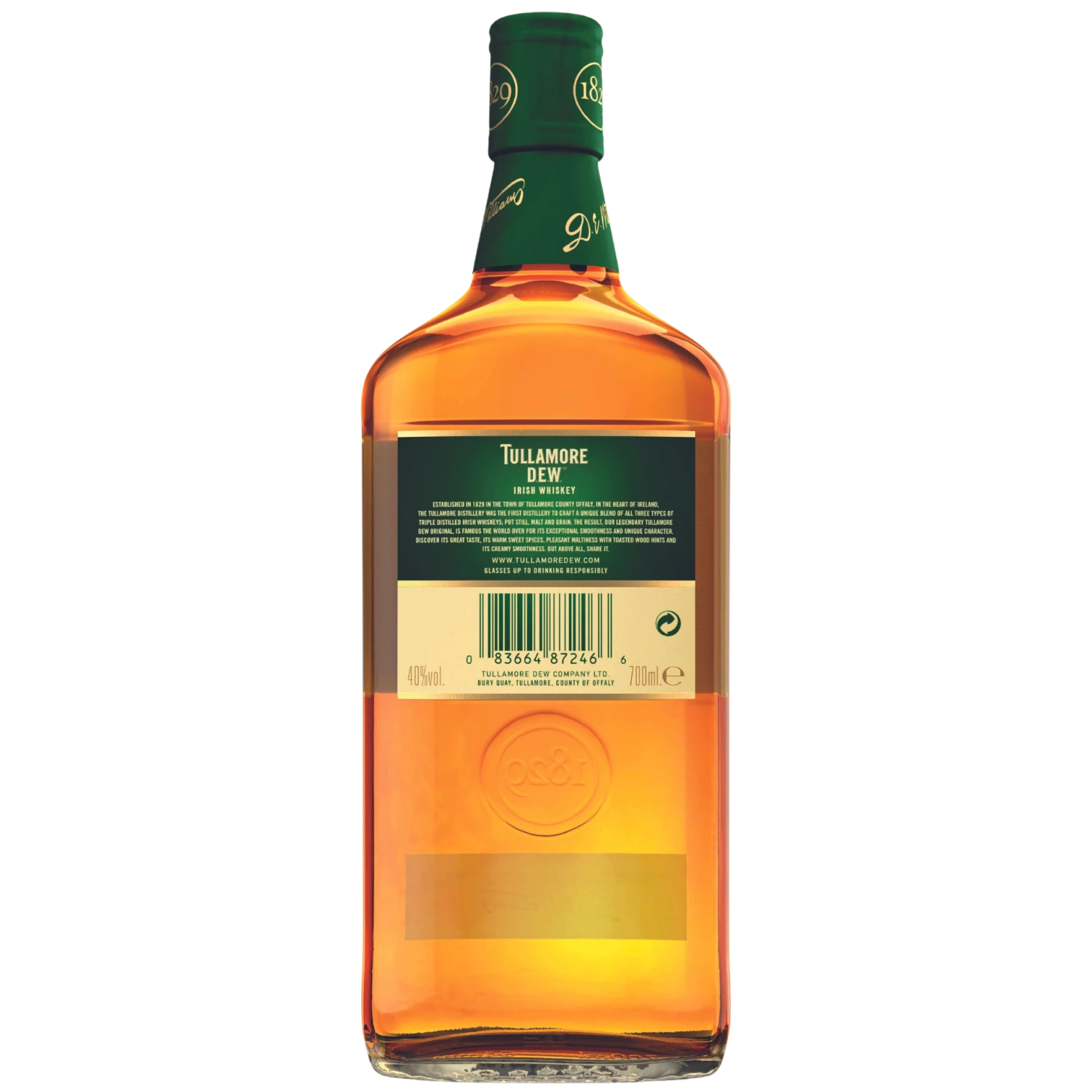 Tullamore Dew Irish Whiskey 40% 0,7l 4 Tullamore Dew Irish Whiskey 40% 0,7l – Bild 4