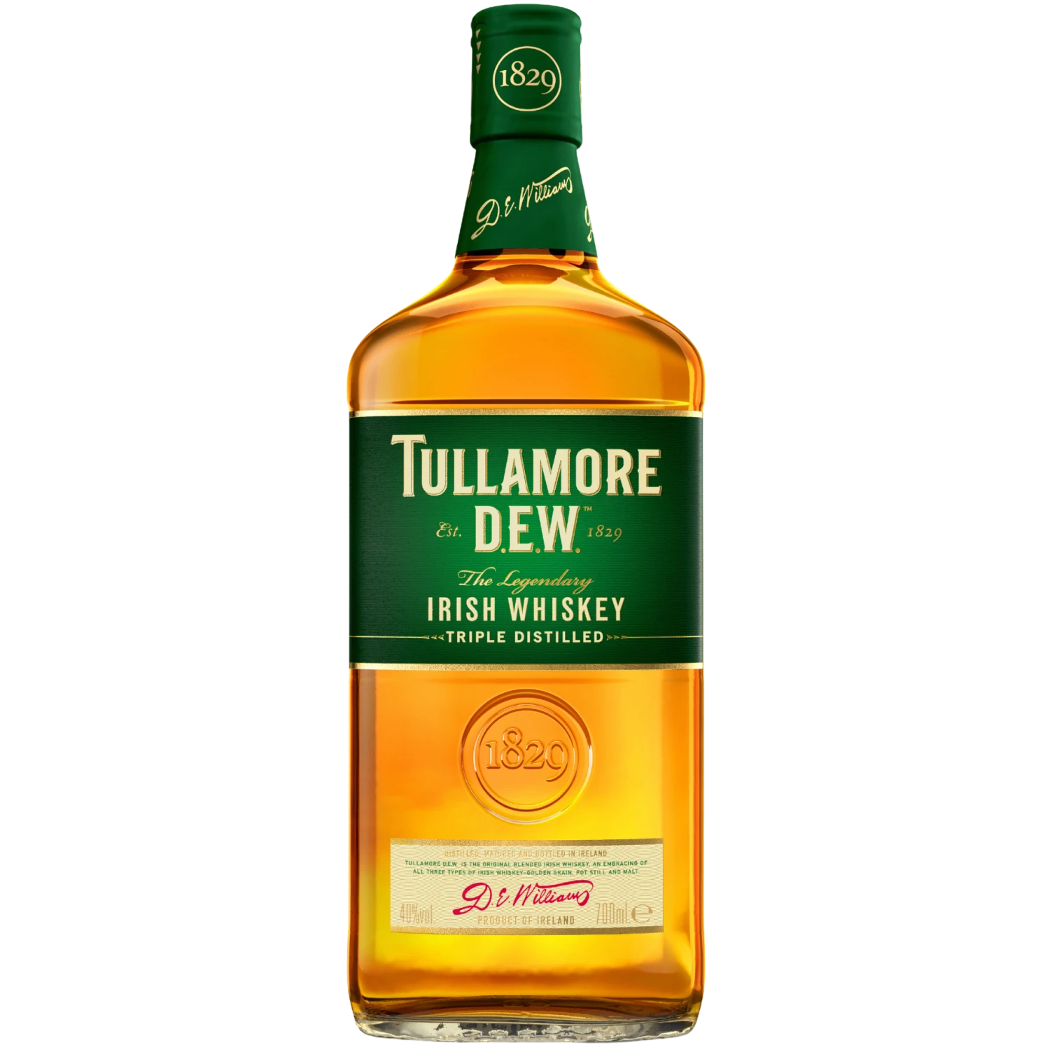 Tullamore Dew Irish Whiskey 40% 0,7l 1 Tullamore Dew Irish Whiskey 40% 0,7l