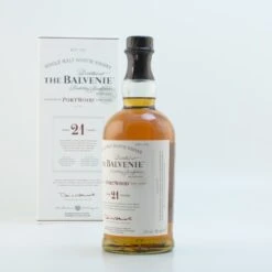 Balvenie 21 Jahre Portwood Speyside Whisky 40% 0,7l -Hochwertige Spirituosenläden 21815 2