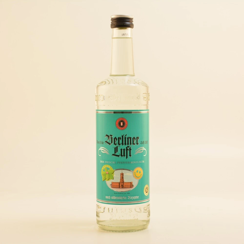 Berliner Luft Pfefferminzlikör 18% 0,7l 2 Berliner Luft Pfefferminzlikör 18% 0,7l – Bild 2