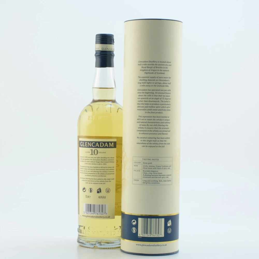 Glencadam 10 Jahre Highland Single Malt Whisky 46% 0,7l 5 Glencadam 10 Jahre Highland Single Malt Whisky 46% 0,7l – Bild 5