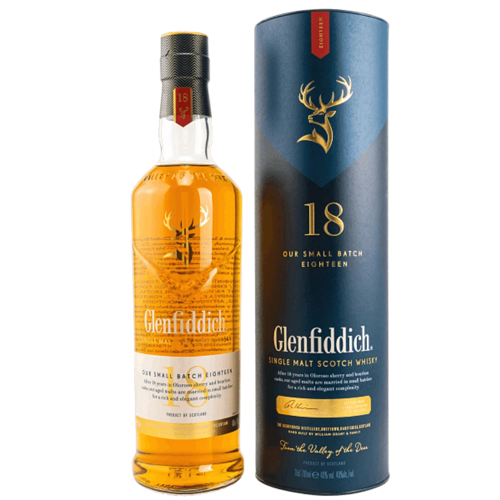 Glenfiddich 18 Jahre Small Batch Reserve Whisky 40% 0,7l 1 Glenfiddich 18 Jahre Small Batch Reserve Whisky 40% 0,7l