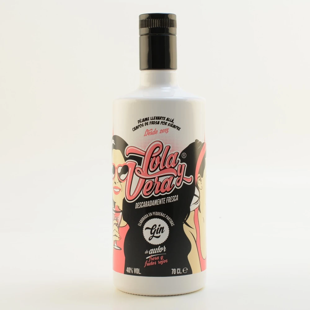 Lola Y Vera Erdbeer Gin De Autor 40% 0,7l 1 Lola Y Vera Erdbeer Gin De Autor 40% 0,7l