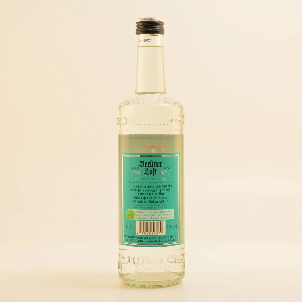 Berliner Luft Pfefferminzlikör 18% 0,7l 4 Berliner Luft Pfefferminzlikör 18% 0,7l – Bild 4