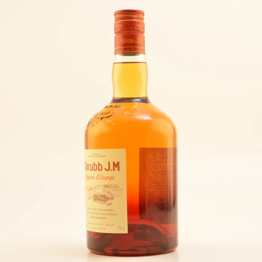 Rhum J.M Shrubb Liqueur D´Orange 35% 0,7l 3 Rhum J.M Shrubb Liqueur D´Orange 35% 0,7l – Bild 3