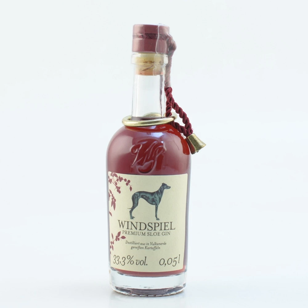 Windspiel Premium Sloe Gin MINI 33,3% 0,05l 2 Windspiel Premium Sloe Gin MINI 33,3% 0,05l – Bild 2