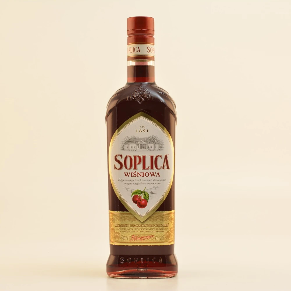 Soplica Kirsche Vodkalikör 30% 0,5l 2 Soplica Kirsche Vodkalikör 30% 0,5l – Bild 2