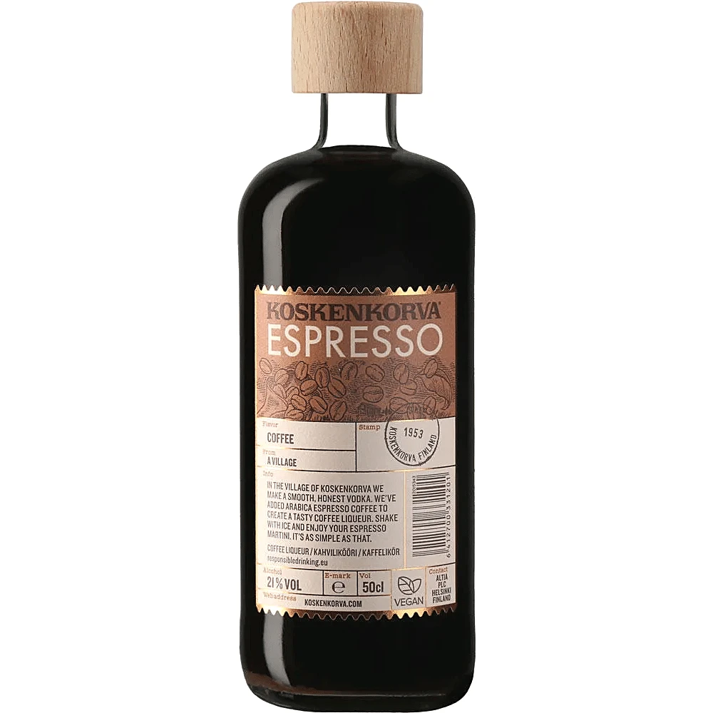 Koskenkorva Espresso Vodkalikör 21% 0,5l 1 Koskenkorva Espresso Vodkalikör 21% 0,5l