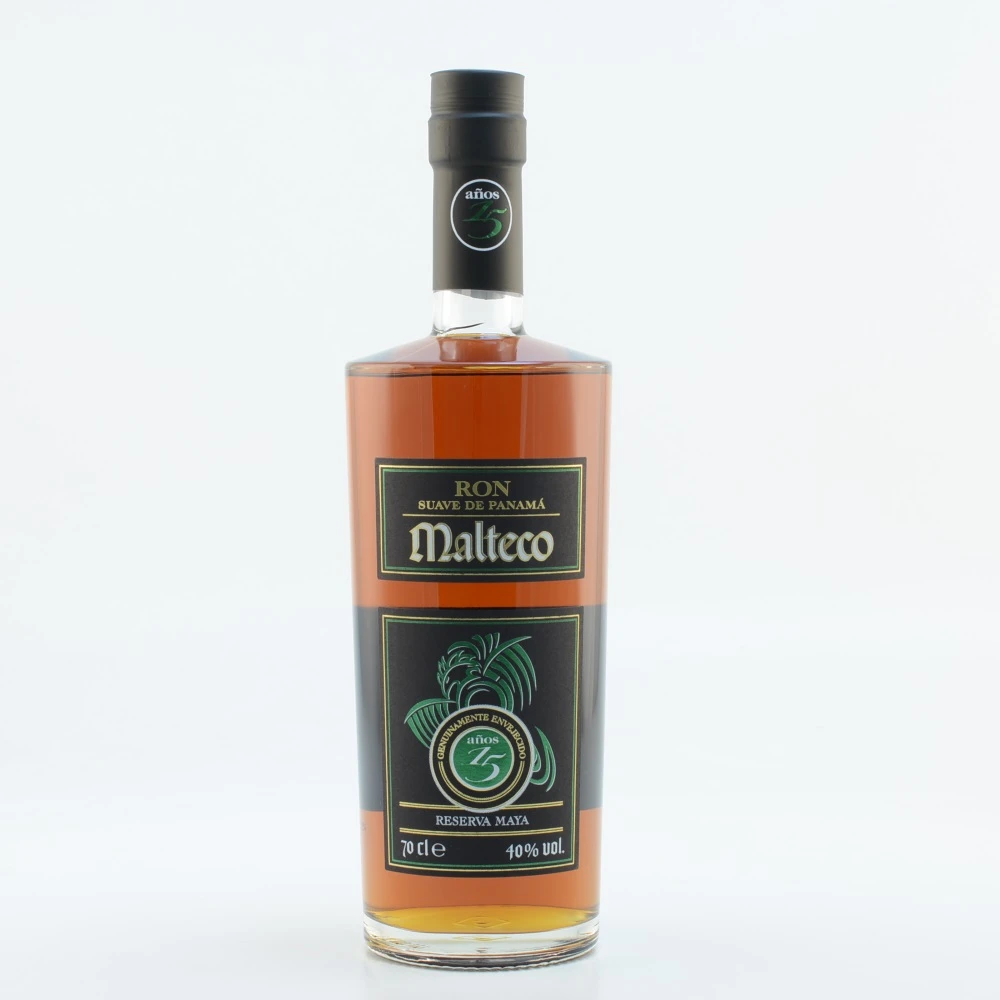 Ron Malteco Rum 15 Jahre Reserva Maya 40% 0,7l 2 Ron Malteco Rum 15 Jahre Reserva Maya 40% 0,7l – Bild 2