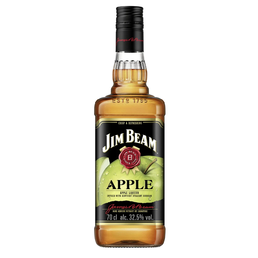 Jim Beam Apple Bourbon Whiskylikör 32,5% 0,7l 1 Jim Beam Apple Bourbon Whiskylikör 32,5% 0,7l