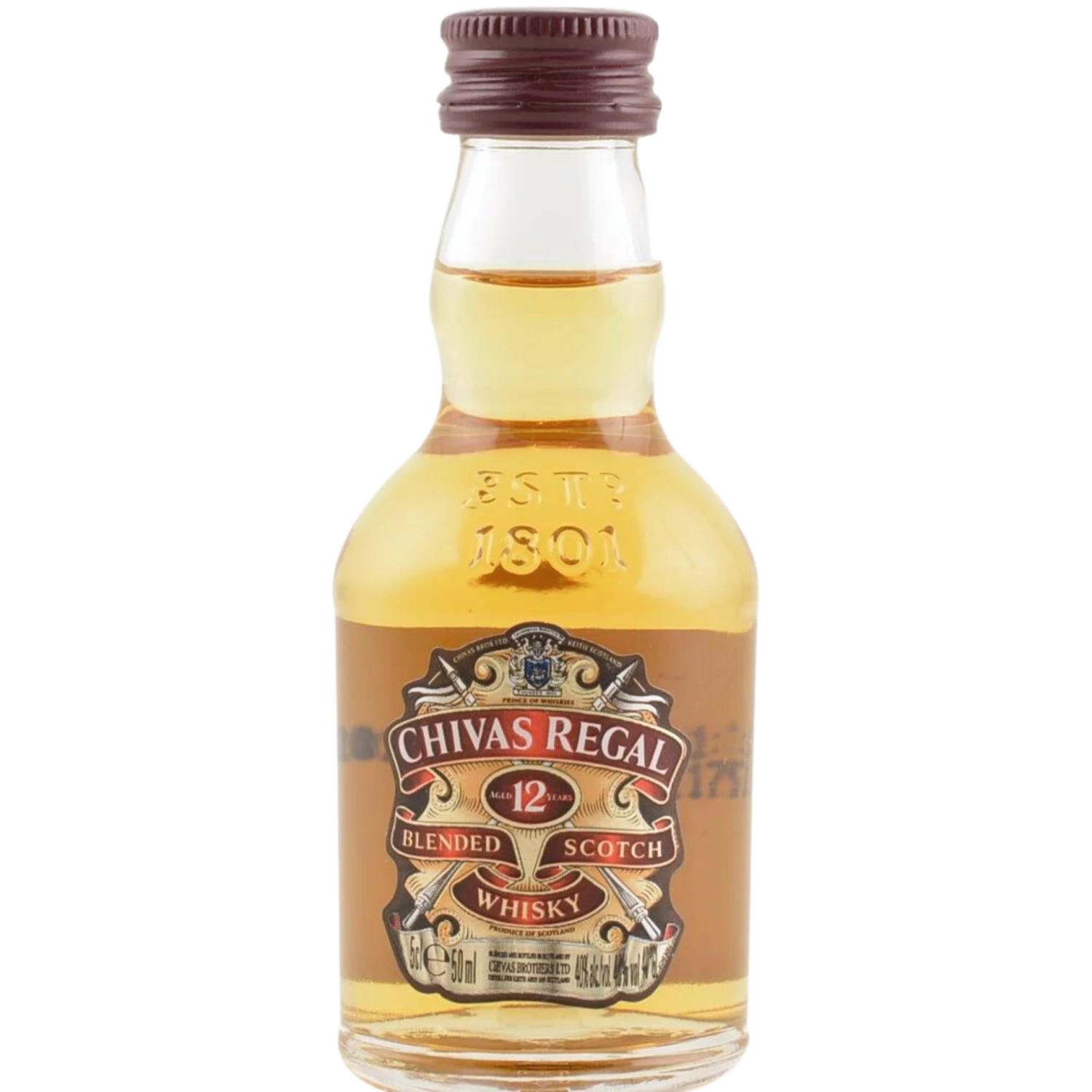 Chivas Regal 12 Jahre Whisky MINI 0,05l 1 Chivas Regal 12 Jahre Whisky MINI 0,05l