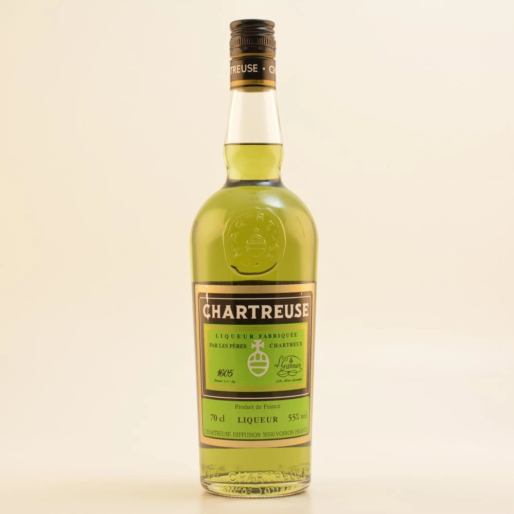 Chartreuse Grün Likör 55% 0,7l 2 Chartreuse Grün Likör 55% 0,7l – Bild 2