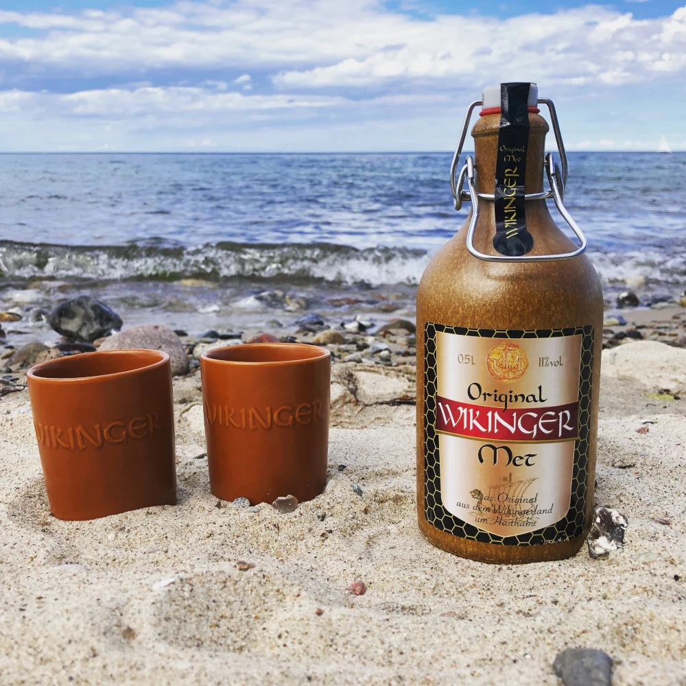 Original Wikinger Met (Tonkrug) 11% 0,5l 3 Original Wikinger Met (Tonkrug) 11% 0,5l – Bild 3