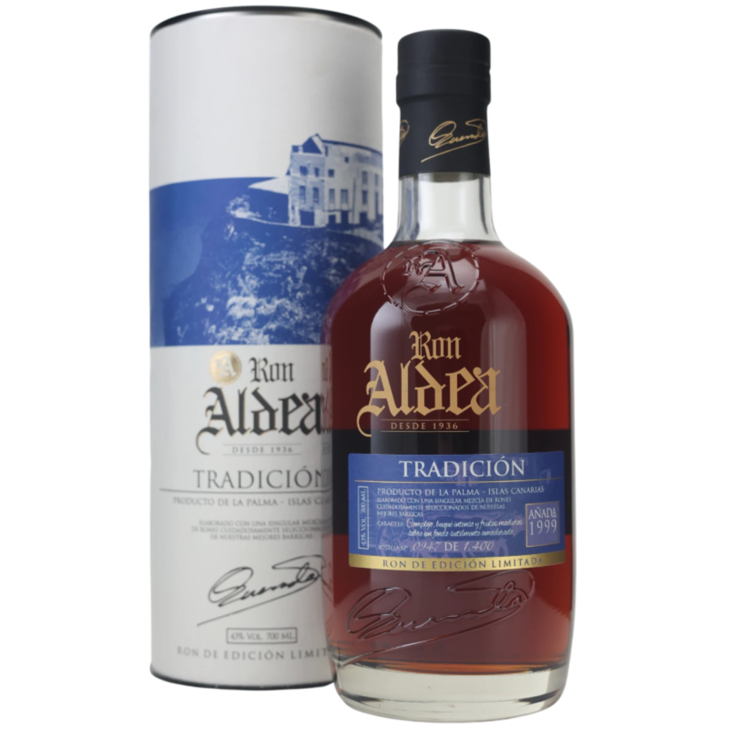 Ron Aldea Tradicion 1999 43% 0,7l 1 Ron Aldea Tradicion 1999 43% 0,7l