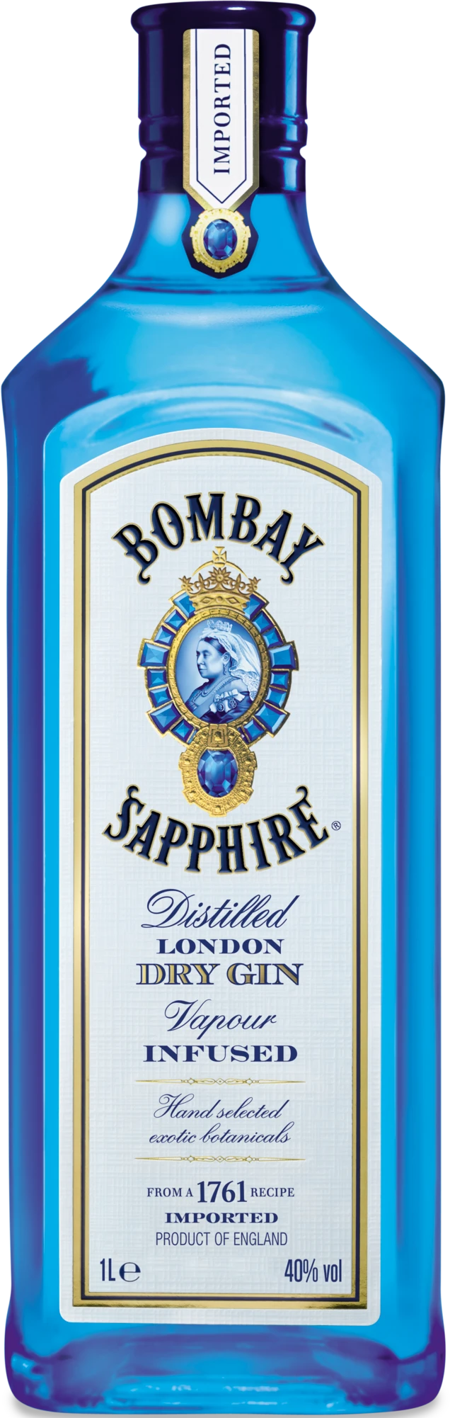 Bombay Sapphire Gin 40% 1,0l 1 Bombay Sapphire Gin 40% 1,0l