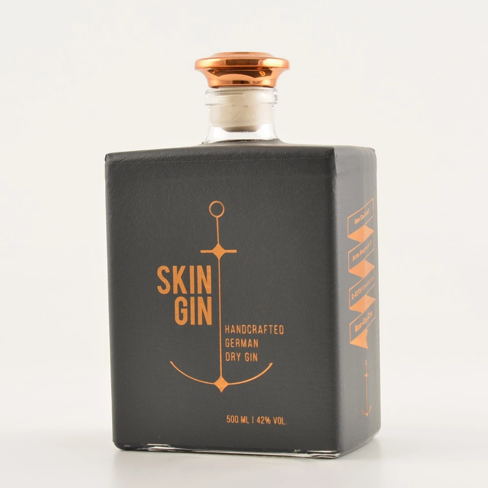 Skin Gin - Anthrazit Skin 42% 0,5l 2 Skin Gin - Anthrazit Skin 42% 0,5l – Bild 2