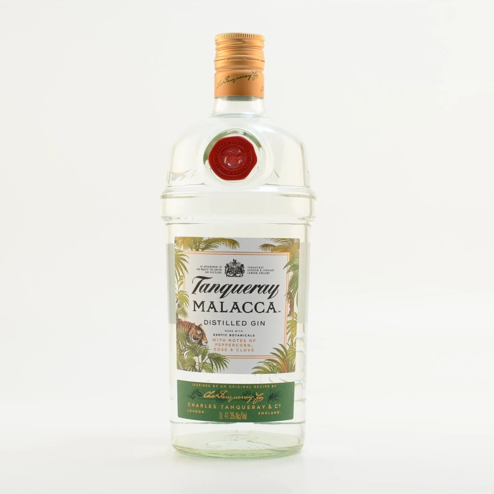 Tanqueray Malacca London Dry Gin 41,3% 1,0l 2 Tanqueray Malacca London Dry Gin 41,3% 1,0l – Bild 2