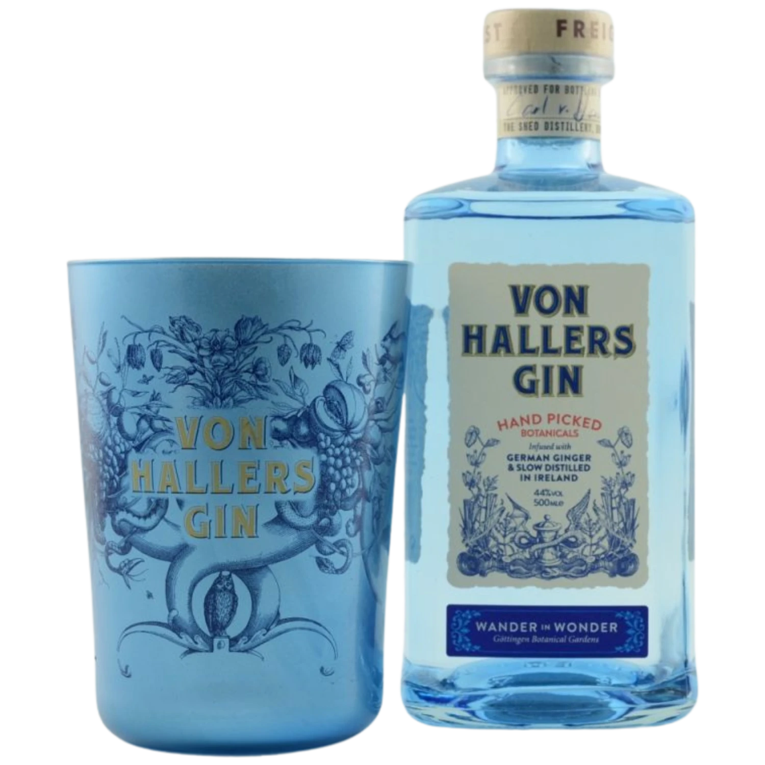 Von Hallers Gin Geschenkbox Mit Becher 1 Von Hallers Gin Geschenkbox Mit Becher