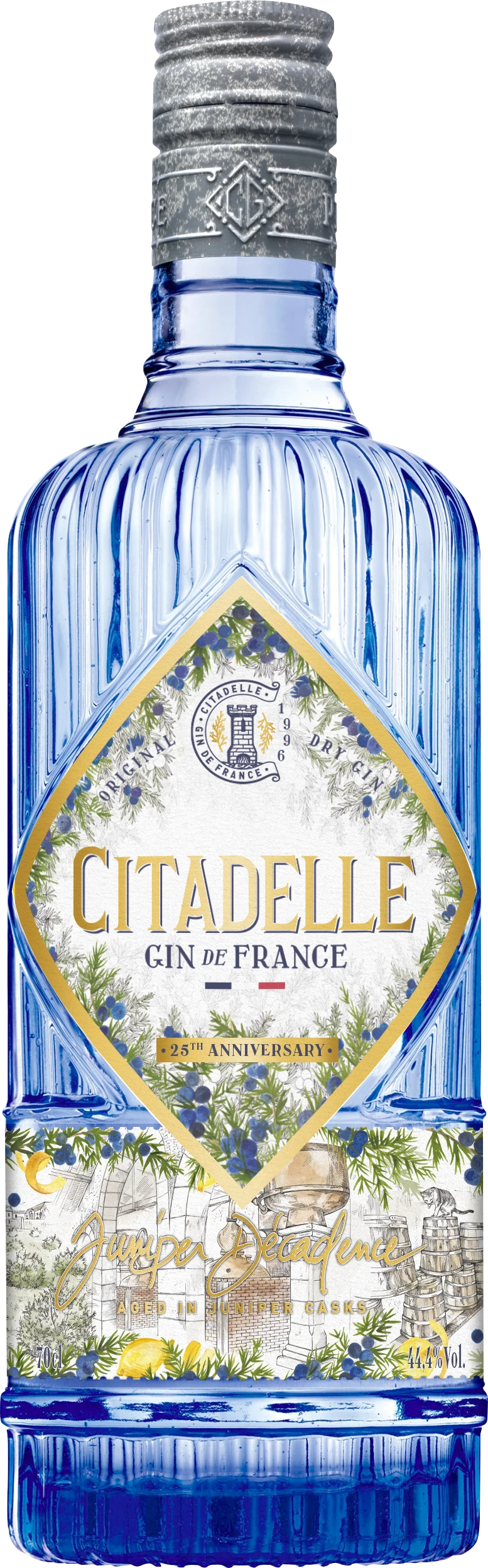 Citadelle Juniper Décadence Pot Still Gin 44,4% 0,7l 1 Citadelle Juniper Décadence Pot Still Gin 44,4% 0,7l