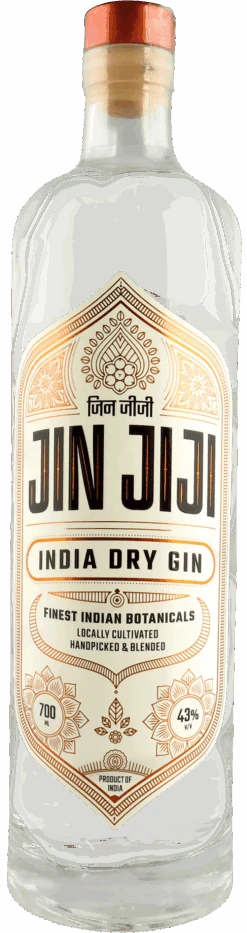 Jin JiJi India Dry Gin 43% 0,7l