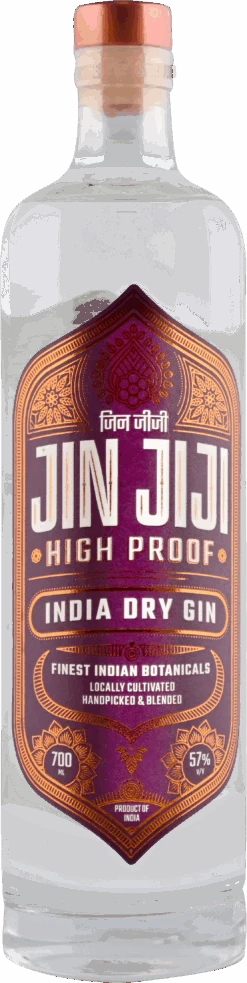 Jin JiJi Overproof India Dry Gin 57% 0,7l
