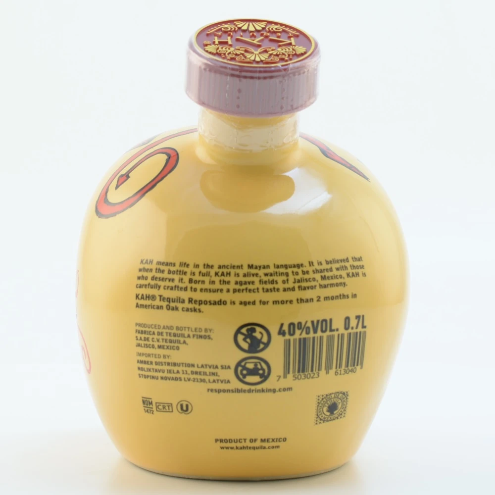Kah Tequila Reposado 40% 0,7l 4 Kah Tequila Reposado 40% 0,7l – Bild 4