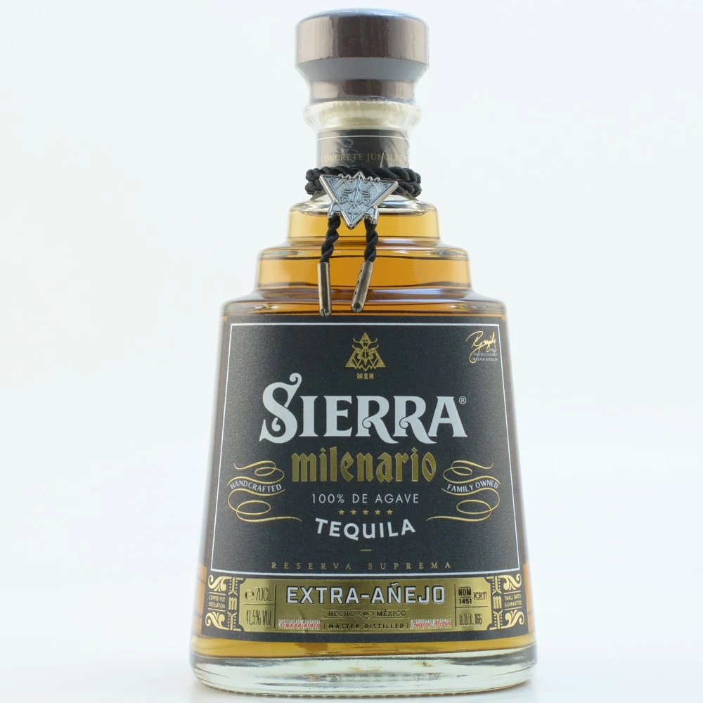 Sierra Milenario Tequila Extra Anejo 41,5% 0,7l 1 Sierra Milenario Tequila Extra Anejo 41,5% 0,7l