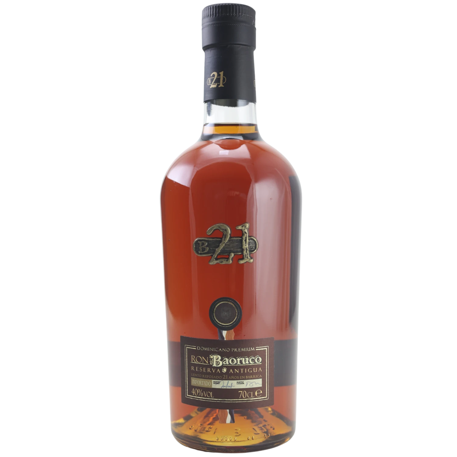 Ron Baoruco 21 Jahre Premium Rum 40% 0,7l 1 Ron Baoruco 21 Jahre Premium Rum 40% 0,7l