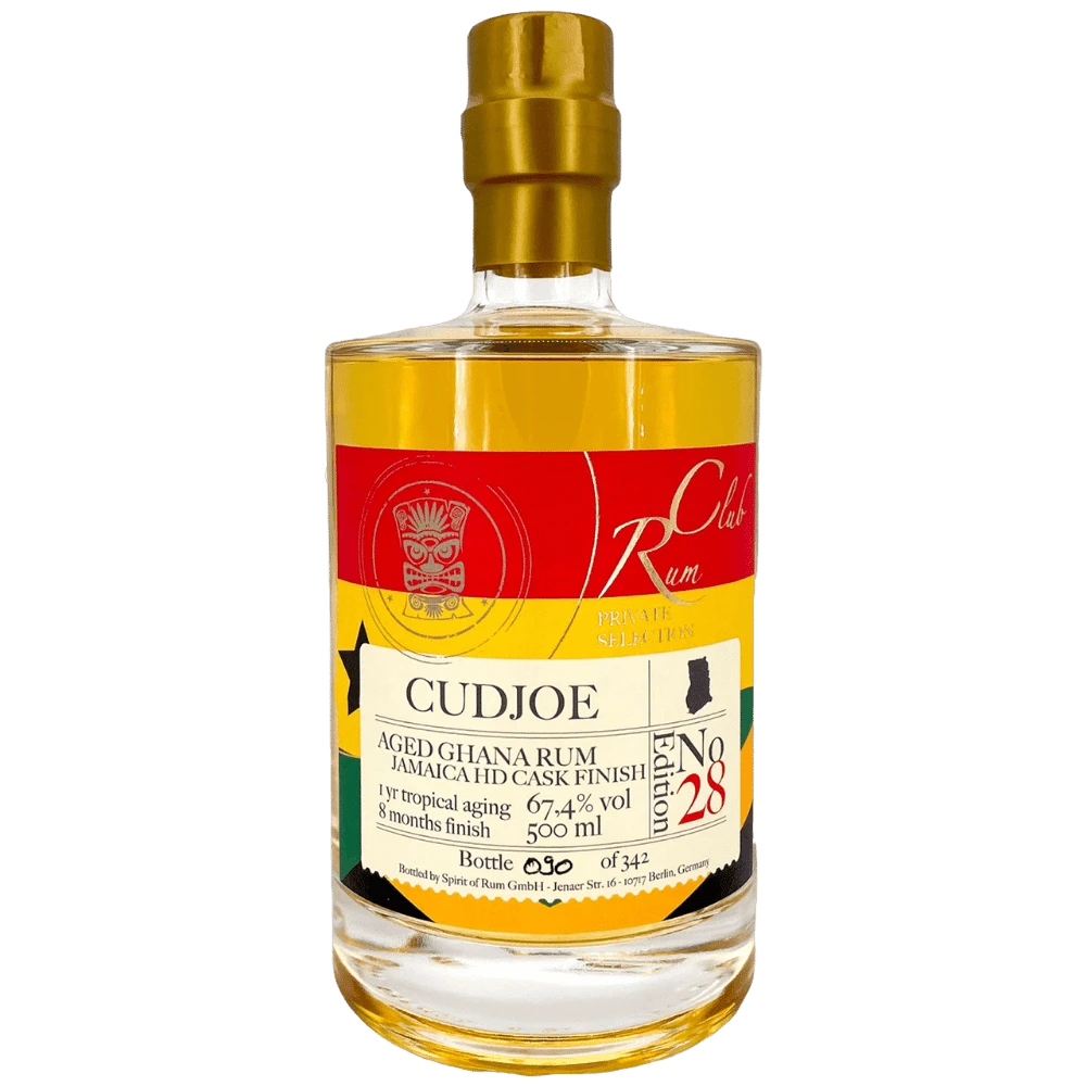 Rumclub Private Selection Ed.28 Cudjoe Ghana Rum 67,4% 0,5l 1 Rumclub Private Selection Ed.28 Cudjoe Ghana Rum 67,4% 0,5l
