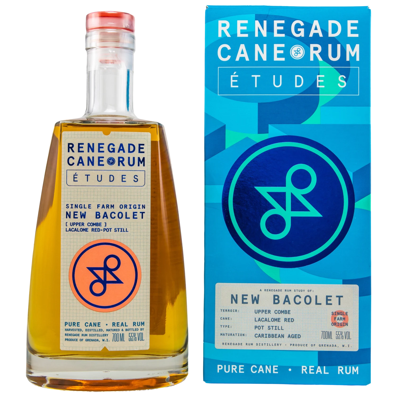 Renegade Etudes New Bacolet Rum 55% 0,7l 1 Renegade Etudes New Bacolet Rum 55% 0,7l