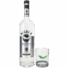 Beluga Noble Vodka 40% 1,0l + High Ball Glas