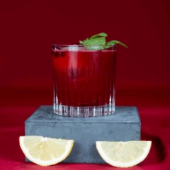 Quarantini Red Edition Gin 42% 0,5l -Hochwertige Spirituosenläden kopie von kopie von red gin mule 1x1 1