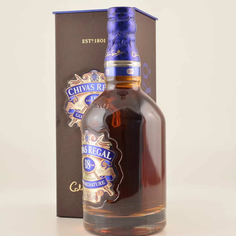 Chivas Regal 18 Jahre Whisky 40% 0,7l 3 Chivas Regal 18 Jahre Whisky 40% 0,7l – Bild 3