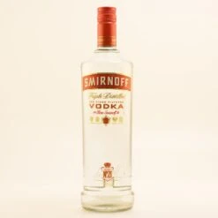 Smirnoff Red Label Vodka 37,5% 1,0l -Hochwertige Spirituosenläden unbekannt ad59