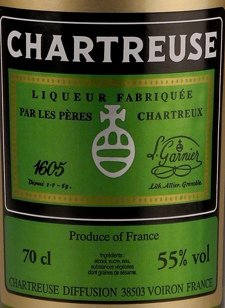 Chartreuse Grün Likör 55% 0,7l 3 Chartreuse Grün Likör 55% 0,7l – Bild 3